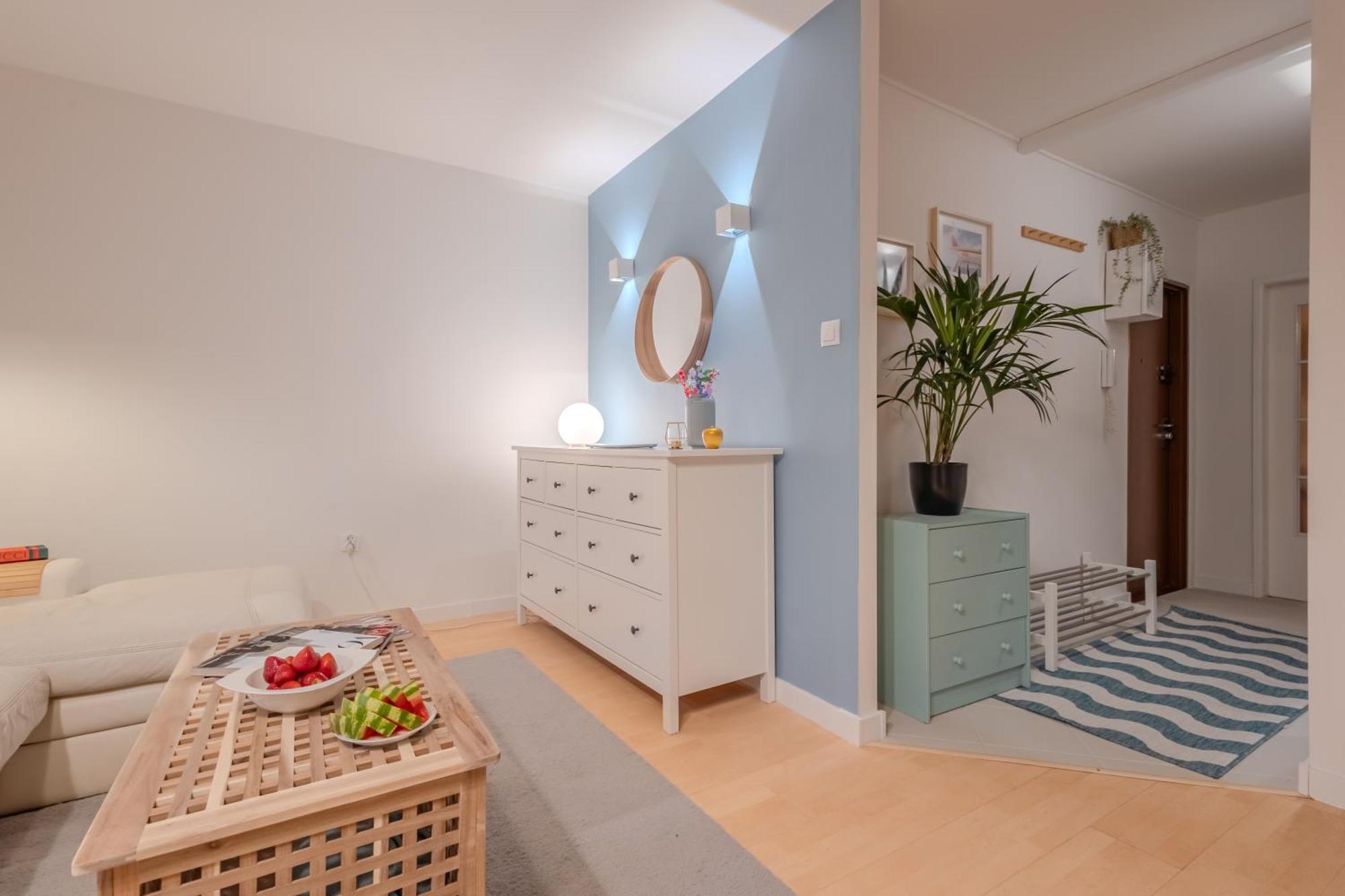 Rezydencja Filmowa- Wygodny Apartament 10 Min Od Lotniska I Centrum Appartement Warschau Buitenkant foto