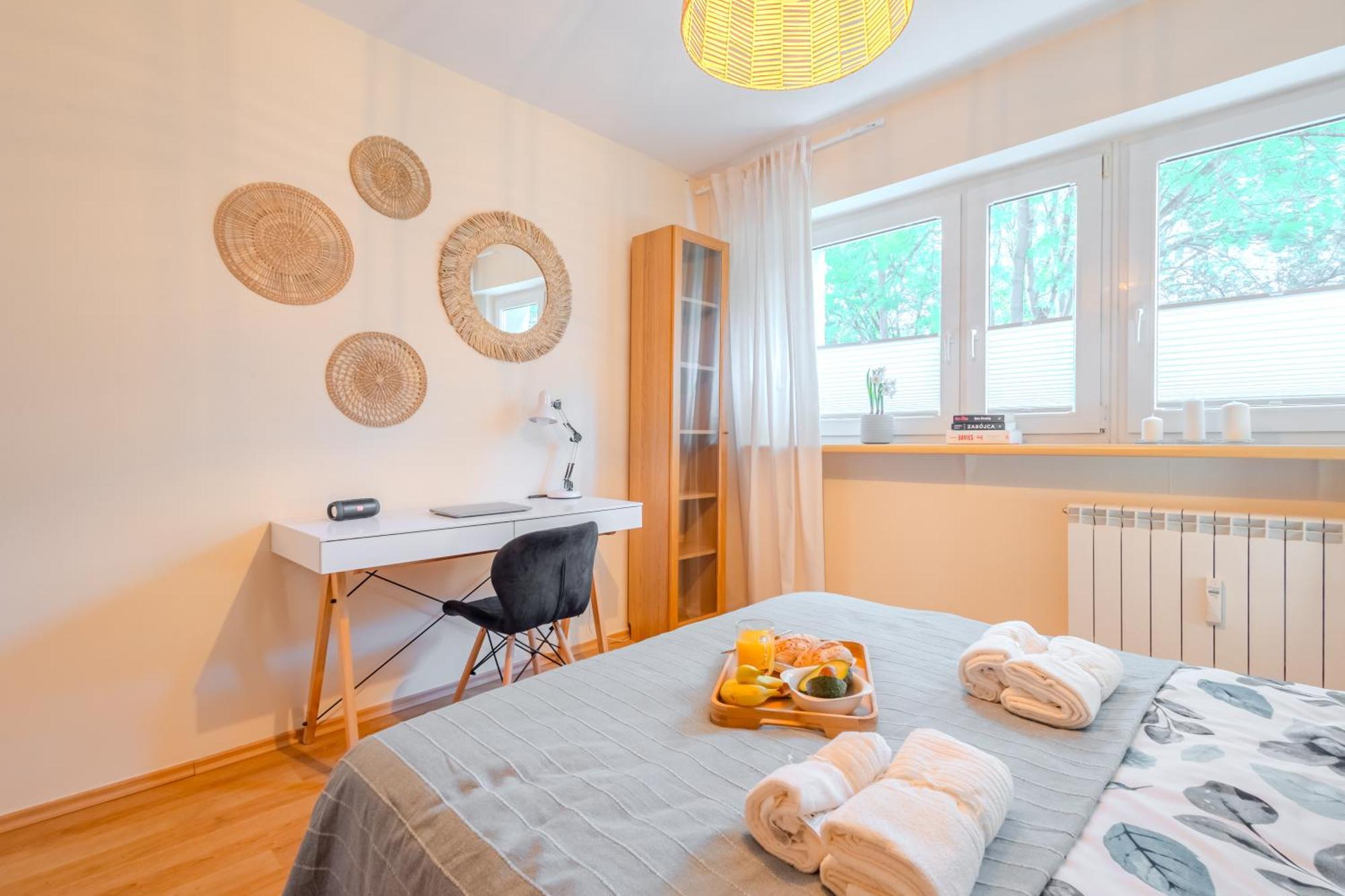 Rezydencja Filmowa- Wygodny Apartament 10 Min Od Lotniska I Centrum Appartement Warschau Buitenkant foto